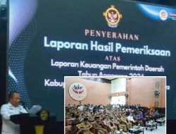 Diserahkan Kalan BPK Perwakilan Sulut Bombit Agus Mulyo, 12 Kabupaten/Kota se – Sulut Raih Opini WTP  atas LKPD Tahun Anggaran 2024