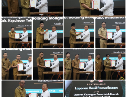 Serahkan LHP Atas LKPD Kepada 13 Pemda di Sulut, BPK Ingatkan Tata Kelola Keuangan Secara Transparan dan Akuntabel