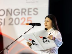 Legislator Sulut Hillary Tuwo Dapat Kehormatan Bacakan Teks Pancasila Pada Pembukaan Kongres PSI