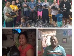 Ditengah Naiknya Harga Sembako, Warga Malalayang Bersyukur Dapat Bantuan Beras Dari Jems Tuuk