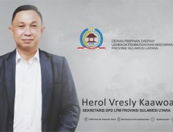 Jabat Sekretaris DPD, HVK Perkuat Struktur Organisasi LPM Sulut