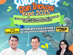Hari Ini Bapelitbangda Gelar Iven Sulut Riset dan Inovasi Expo 2025 di Mantos Manado