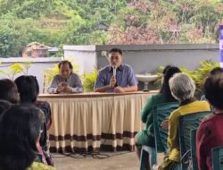 Wakil Ketua DPRD Sulut Royke Anter Terima Curahan Hati Para Lansia Kota Manado