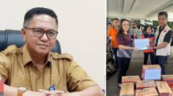 Keluarga Besar Sekretariat DPRD Sulut Salurkan Bantuan Untuk Korban Banjir Bandang Sitaro