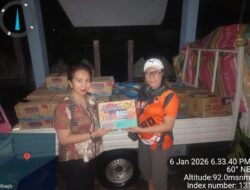 Wujud Rasa Empati,  Bank SulutGo Salurkan Bantuan Natura bagi Korban Banjir Bandang di Siau
