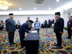 Dua Pejabat Baru Pemprov Sulut Resmi Dilantik, Gubernur Yulius : Fokus Inovasi Digital dan Kelestarian Lingkungan
