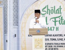 Gubernur Yulius Ajak Umat Jadikan Idul Fitri Momentum Perkuat Kerukunan Antar Umat Beragama
