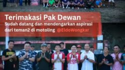 Reses di Dapil Minsel-Mitra, Eldo Wongkar Fokus pada Pemberdayaan Pemuda dan UMKM
