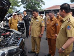 Dukung Penataan Aset Daerah, Plt Sekwan Sulut Niklas Silangen Hadiri Apel Kendaraan di Lapangan Kantor Gubernur