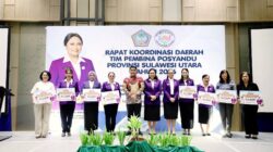 Buka Rakorda 2026, Gubernur Yulius Selvanus Tekankan Tiga Pilar Penguatan Posyandu di Sulawesi Utara