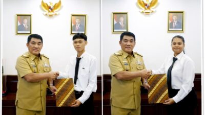 Wujudkan SDM Unggul, Gubernur Yulius Lepas Putra-Putri Terbaik Magang ke Jepang