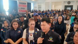 Buntut Berita Tempo, Ratusan Kader NasDem Sulut Gelar Aksi Protes, Victor Mailangkay: Pemberitaan Tidak Sesuai Fakta!