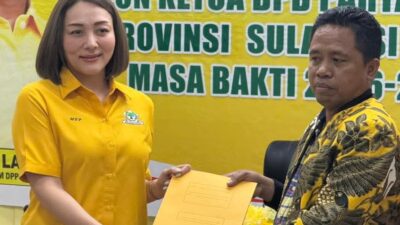 MEP Resmi Daftar Calon Ketua DPD I Golkar Sulut, Usung Misi “Tegak Lurus” dan Kejayaan Millenial