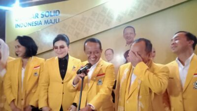 Buka Musda Golkar Sulut, Bahlil Kenang Kedekatan Papua-Manado