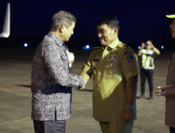 Hadiri Paskah Nasional 2026, Gubernur Yulius Selvanus Sambut Kedatangan Utusan Khusus Presiden Hashim Djojohadikusumo di Manado
