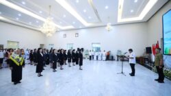 Resmi Dilantik, Ini Target Besar Gubernur Yulius untuk Pengurus BKOW dan LPPD Sulut Periode 2026-2031