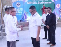 Wakili Gubernur, Plt Sekwan Sulut Niklas Silangen Buka Turnamen Baca Mazmur di Minsel
