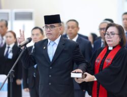 John Ismail Marentek Resmi Nahkodai Kepala BKD Sulut, Gubernur Yulius: Tugas Kita Melayani Rakyat