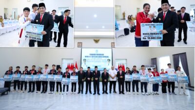 Bikin Bangga Sulut! Gubernur Yulius Kucurkan Bonus Puluhan Juta Untuk Atlet Berprestasi