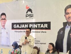 MJP Kawal Program ‘Gajah Pintar’ PSI, Salurkan Bantuan Pendidikan di Kabupaten Minahasa