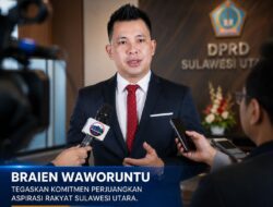 Sosok Braien Waworuntu, Politisi Muda yang Konsisten Memperjuangkan Aspirasi Masyarakat