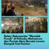 Nobar Dokumenter “Menolak Punah” di Polimdo, Mahasiswa dan Pecinta Alam Bersatu Lawan Dampak Fast Fashion