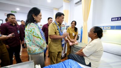 Komitmen Gubernur Yulius Perkuat Layanan Kesehatan, Resmikan Unit Hemodialisis Hingga Kawal RSMN Bitung “Naik Kelas”