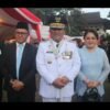 Sekretaris DPRD Sulut Niklas Silangen dan Jajaran Ikuti Upacara Detik-Detik Proklamasi Kemerdekaan Indonesia di Halaman Kantor Gubernur