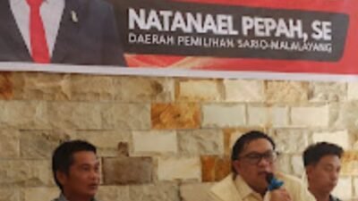 Komitmen Tegas Legislator Natanael Pepah Jaring Aspirasi Warga, Kawal Krisis Air Bersih Malalayang II Hingga Perbaikan Infrastruktur