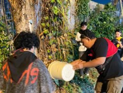 Merawat Bumi Lewat Dua Tong Air, Aksi Peduli Kelompok Muda Pencinta Alam Jaga “Nafas” Kota Manado