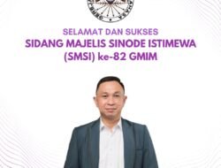 HVK Sampaikan Ucapan Selamat Pelaksanaan SMSI Ke-82 GMIM: “Gereja Hadir Sebagai Benteng Iman”