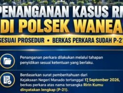 Soal Keberatan Kuasa Hukum Ririn Kumu, Polresta Manado Persilahkan Tempuh Mekanisme Hukum Yang Berlaku