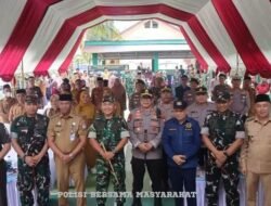 Kapolres Boltim AKBP Golfried Hasiholan Pakpahan, S.H., M.Si Hadiri Peresmian Renovasi Koramil Kotabunan dan Pos Jaga Buyat