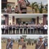 Pimpin Upacara PTDH, Kapolres Boltim AKBP Golfrried Pakpahan Tegaskan Pentingnya Menjaga Kedisiplinan dan Etika Polri