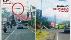 Traffic Light Ring Road dan Jalan Soekarno Mati Total Berbulan-bulan, Kadishub Sulut Mengaku ‘Tidak Tahu’